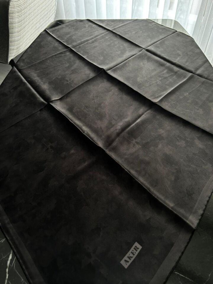 Aker Bulut Desen Sura İpek Eşarp 7208701-315