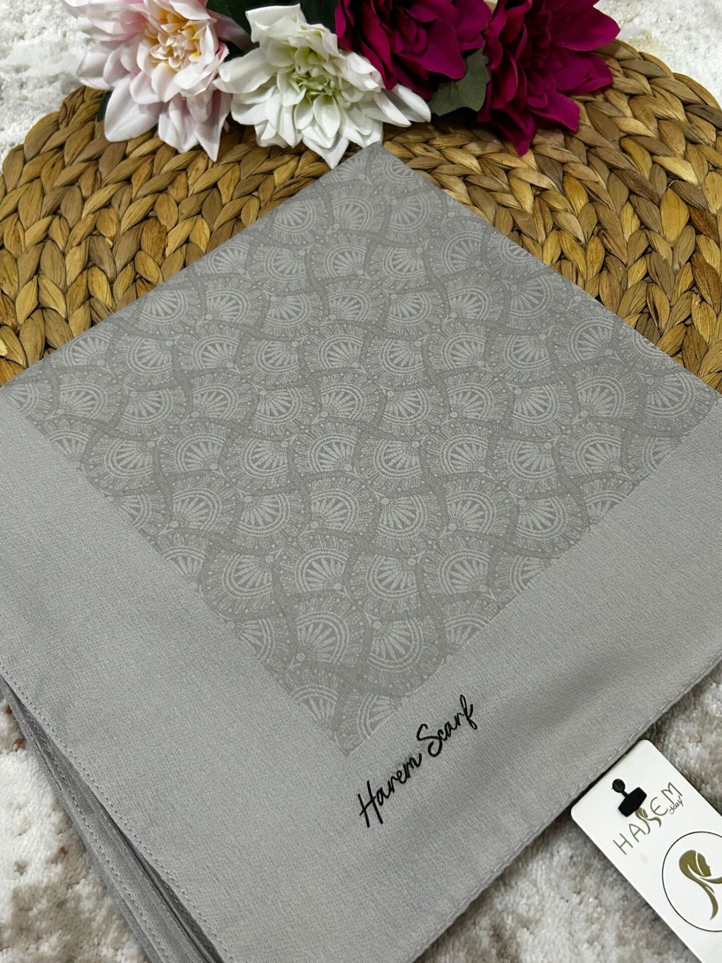 Harem Scarf Gold Sahra Eşarp Taş