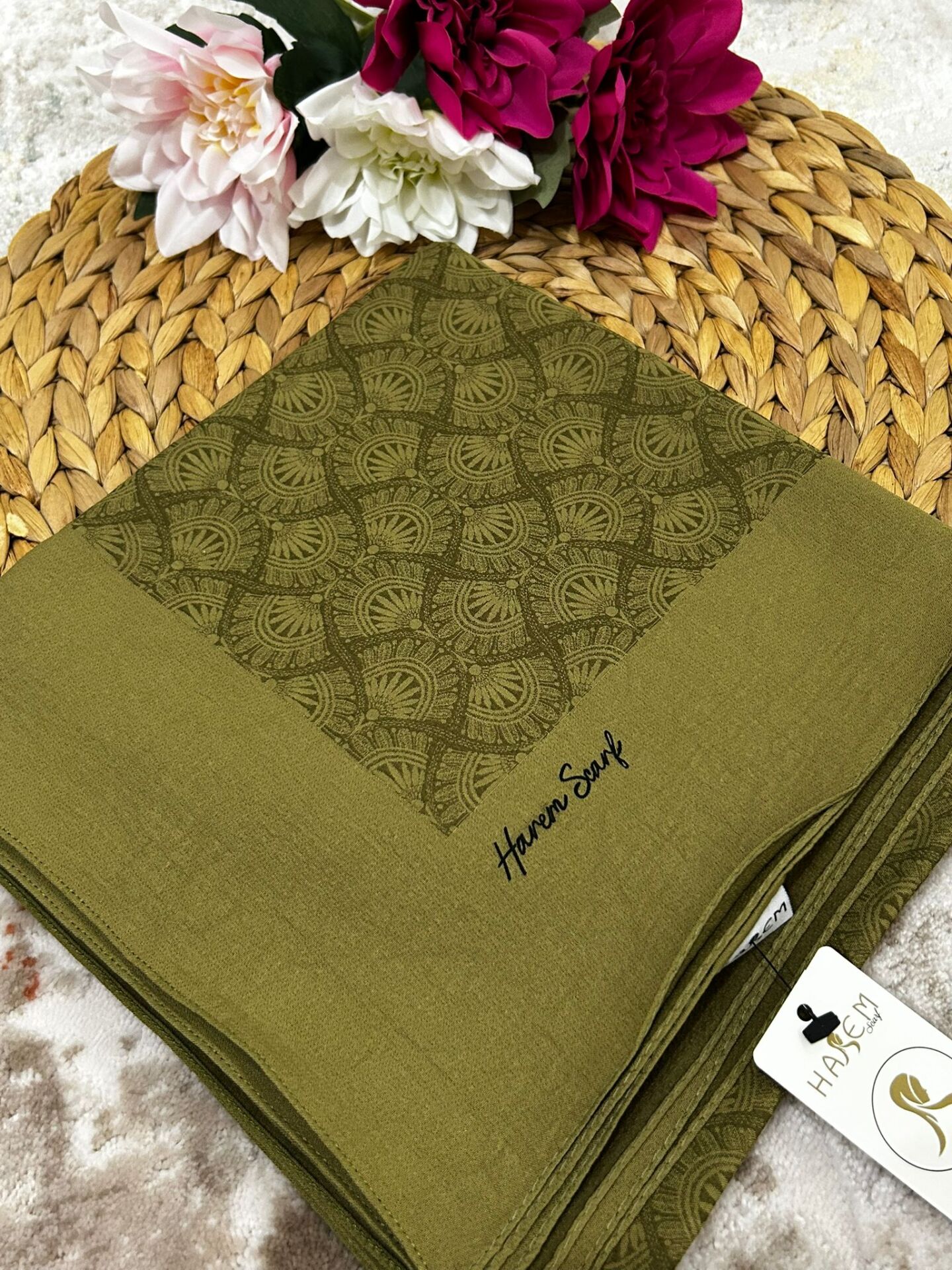 Harem Scarf Gold Sahra Eşarp Oksit