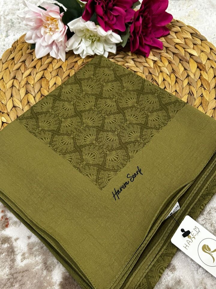 Harem Scarf Gold Sahra Eşarp Oksit