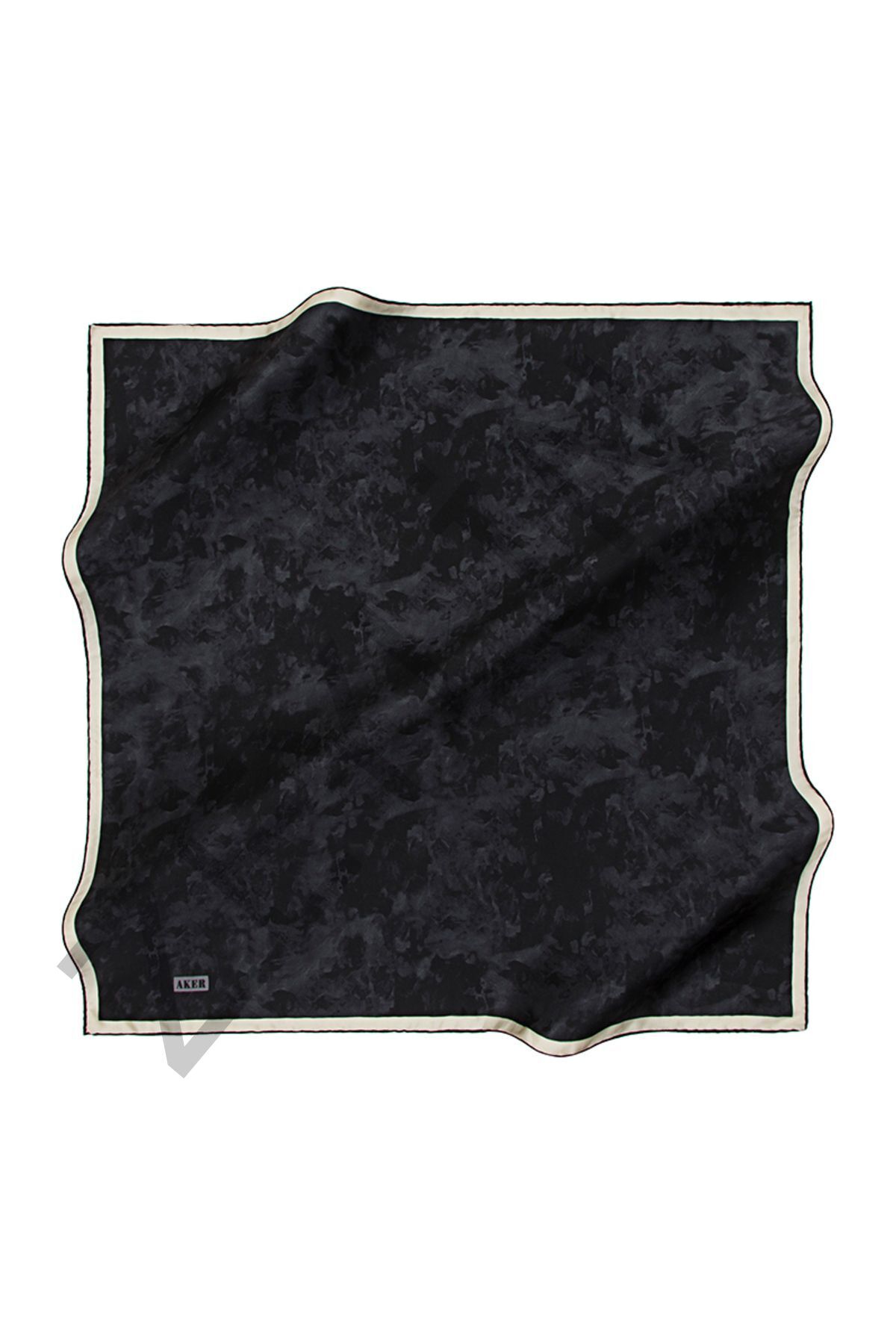 Aker Bulut Desen Sura İpek Eşarp 7208701-312