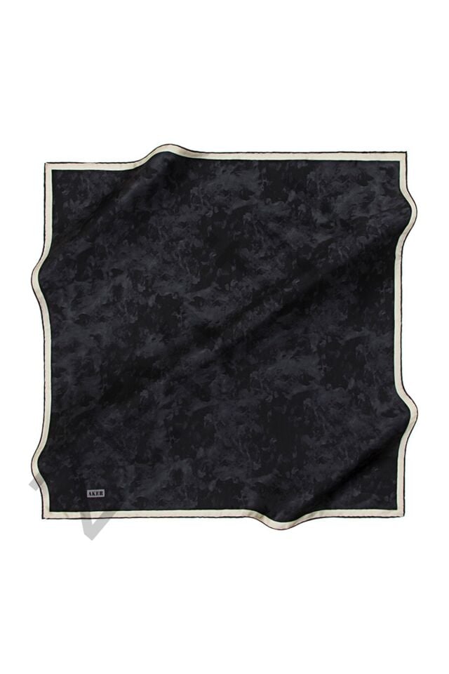 Aker Bulut Desen Sura İpek Eşarp 7208701-312