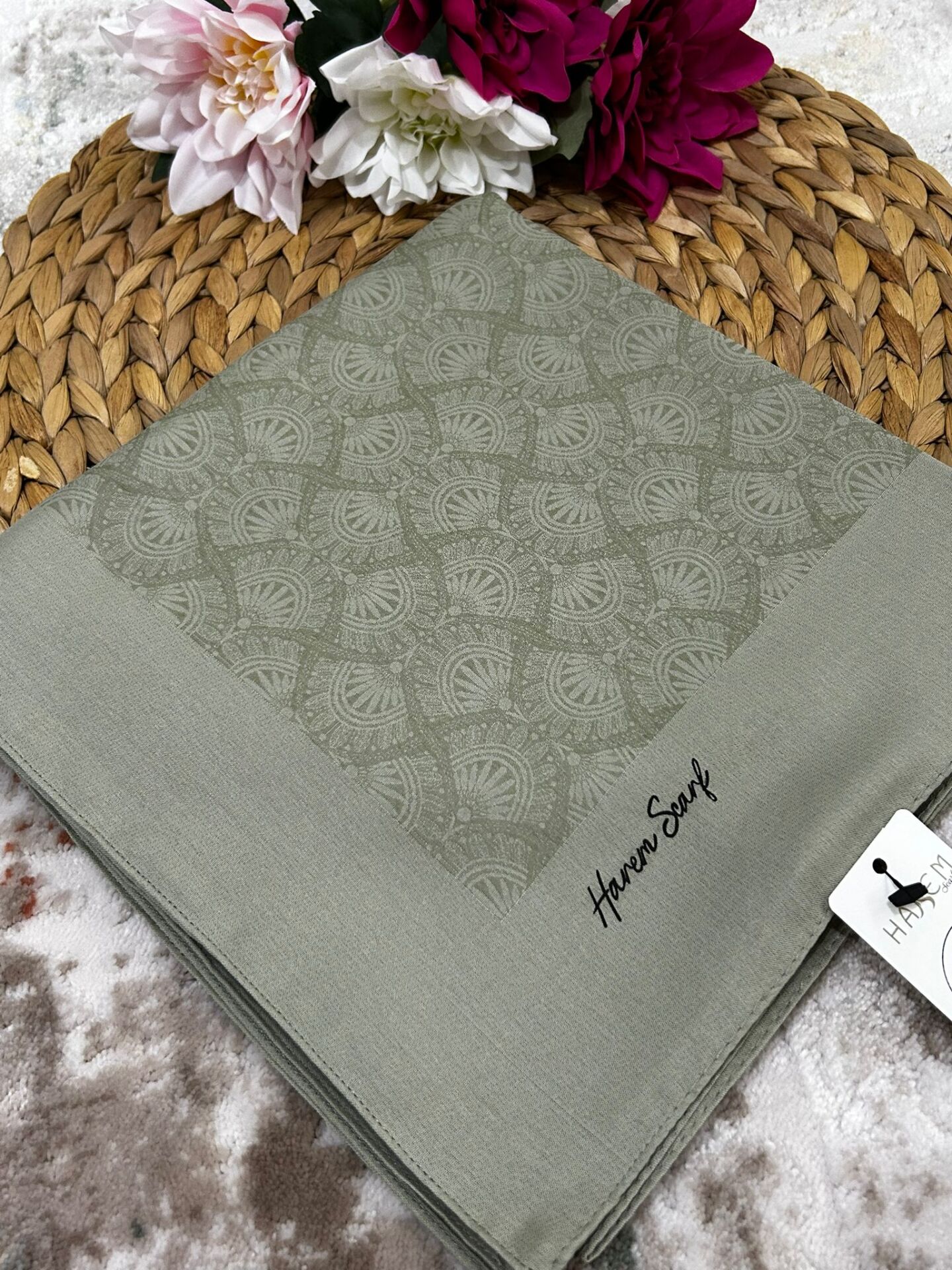 Harem Scarf Gold Sahra Eşarp Küf